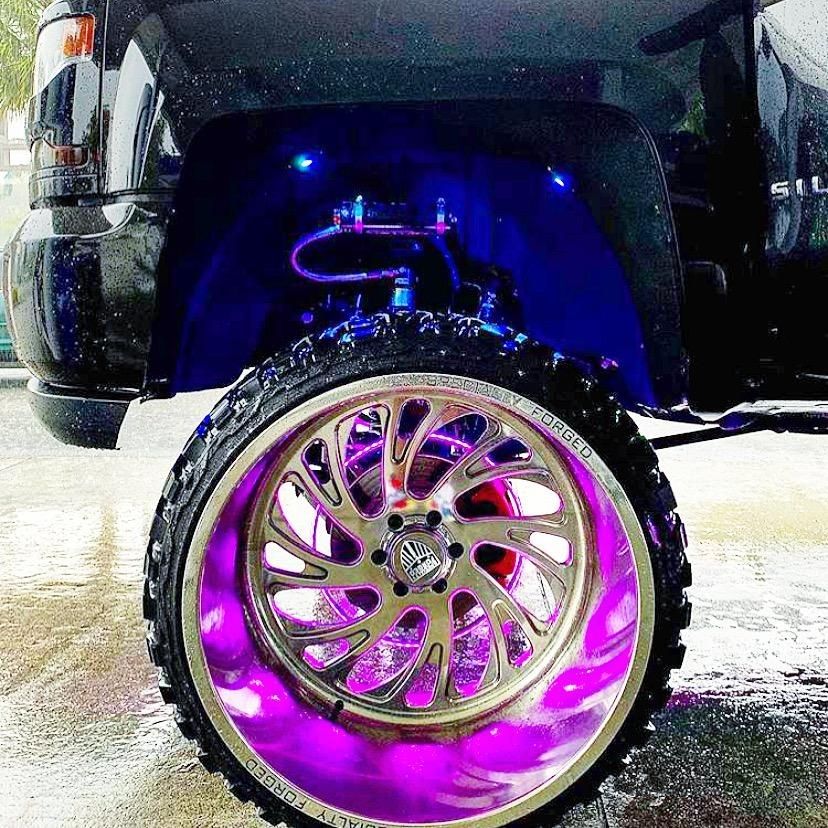 Premium RGB+W Wheel Lights - Adrenaline Offroad Outfitters